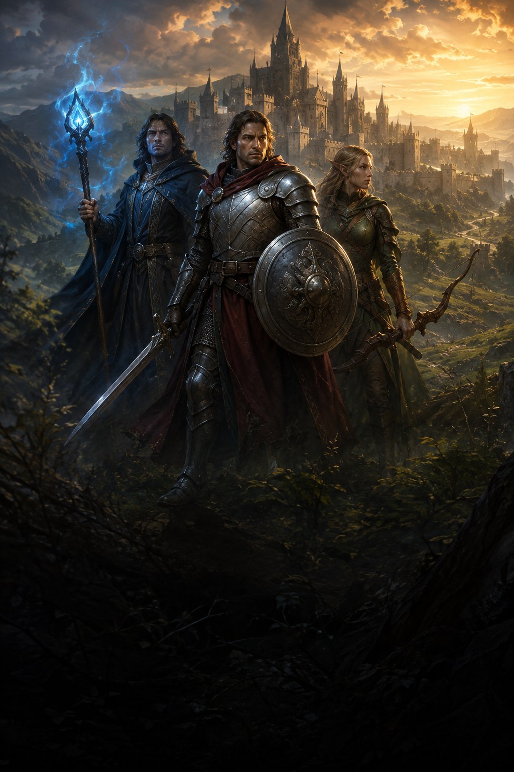 ภาพประกอบ King of Kings: นักรบ จอมเวท และเอลฟ์ออกผจญภัยสู่อาณาจักร